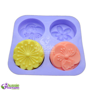 Flexible Mould - 4 Blossoms