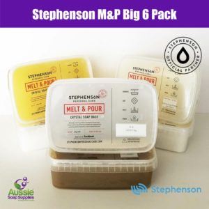 Stephenson Melt & Pour Soap Big 6 Pack