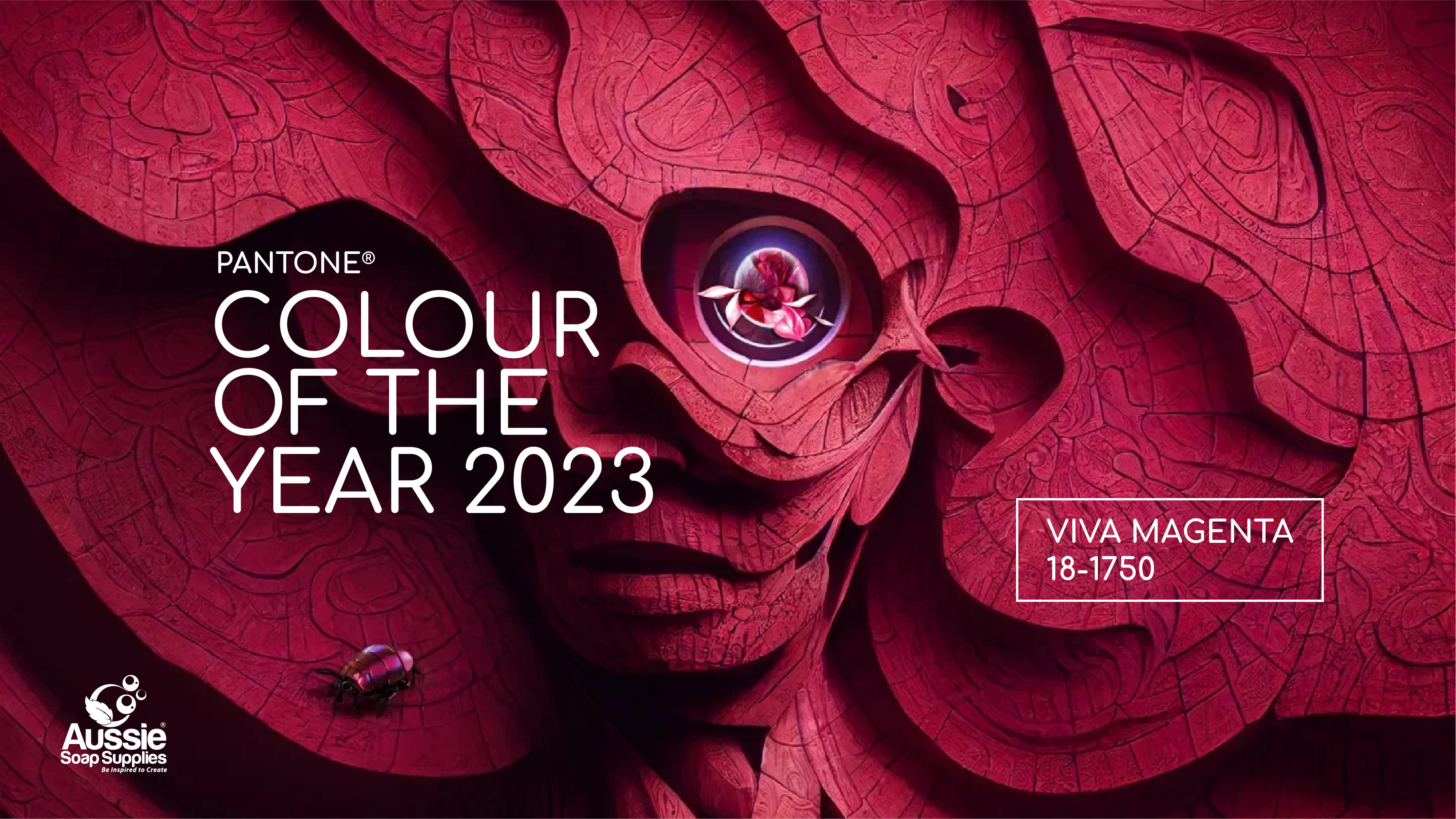 Viva Magenta is Pantone's color for 2023. It's the powerful red we